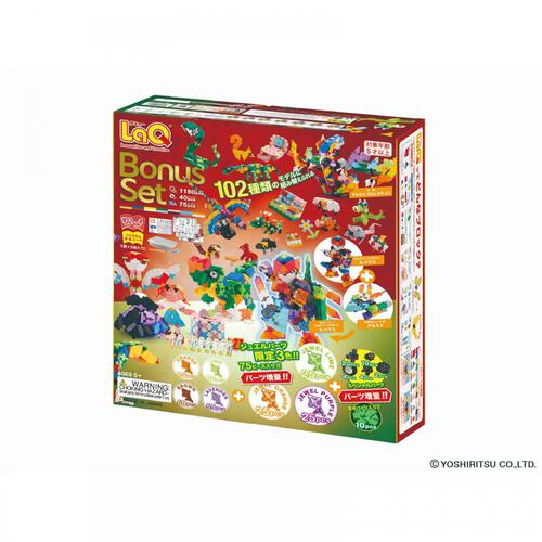 LaQ ボーナスセット 2025 クリスマスプレゼント 5歳 6歳 7歳