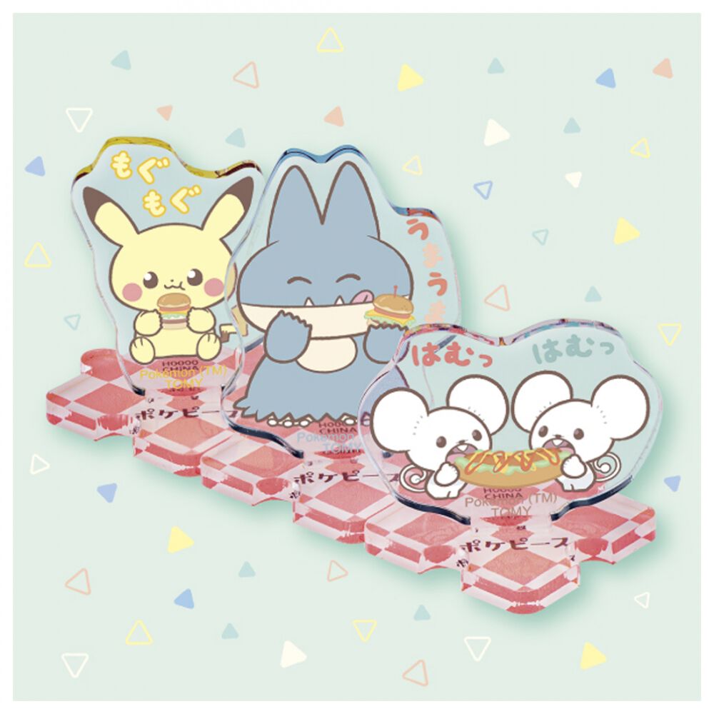 the blank store さん専用 ポケモン x3 ポケモン ポケピース ちょこんとつながるアクリルスタンド ～Diner