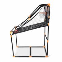 プレイポップスポーツ アーケード バスケットゲーム 室内 デジタルスコア搭載 子供用 ボール付き 組立式 バスケットゴール バスケットボールゲーム シュート練習 トイザらス限定 クリスマスプレゼント 6歳 7歳 8歳