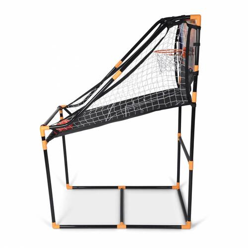 プレイポップスポーツ アーケード バスケットゲーム 室内 デジタルスコア搭載 子供用 ボール付き 組立式 バスケットゴール バスケットボールゲーム シュート練習 トイザらス限定 クリスマスプレゼント 6歳 7歳 8歳