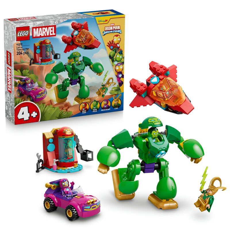 超希少　マコシャーク　ロアフェアリング 2026年6月1日発売】レゴ LEGO マーベル チームアイアンマン ロキを
