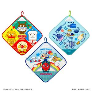 アンマンマンループ付タオル3枚組 男児柄