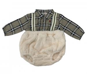 POLO BCS ボアブルマボディスーツ ベージュ&times;70cmベビーザらス限定