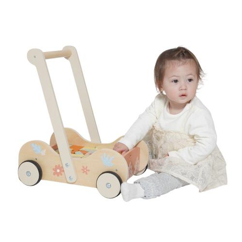 プレイポップ 知育おもちゃ 木製ベビーウォーカー 押し車 カタカタ トイザらス限定 1歳 2歳 誕生日プレゼント 男女兼用 Play POP playpop クリスマスプレゼント