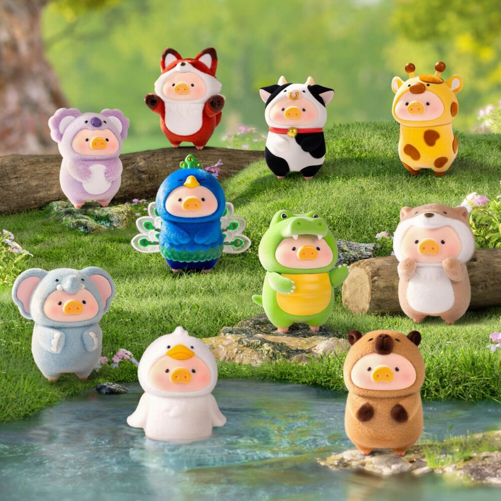 LULU　Animal Party　シークレット　レアカラー　孔雀　フィギュア LULU THE PIGGY ANIMAL PARTY SERIES ルル・ザ・ピギー アニマル