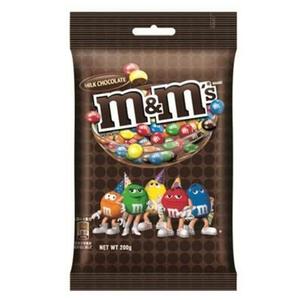 M&M's ペグパック ミルク 200g ミルクチョコレート マーブルチョコ お菓子