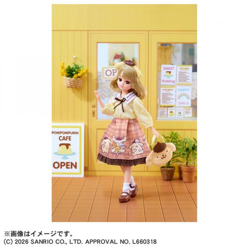 【予約受付商品】リカちゃん 人形 ポムポムプリンだいすき リカちゃん【出荷予定日：2026年4月2日】