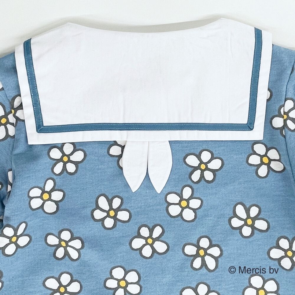 Miffy ミッフィー 花柄ワンピース(ブルー×95cm) | マタニティ