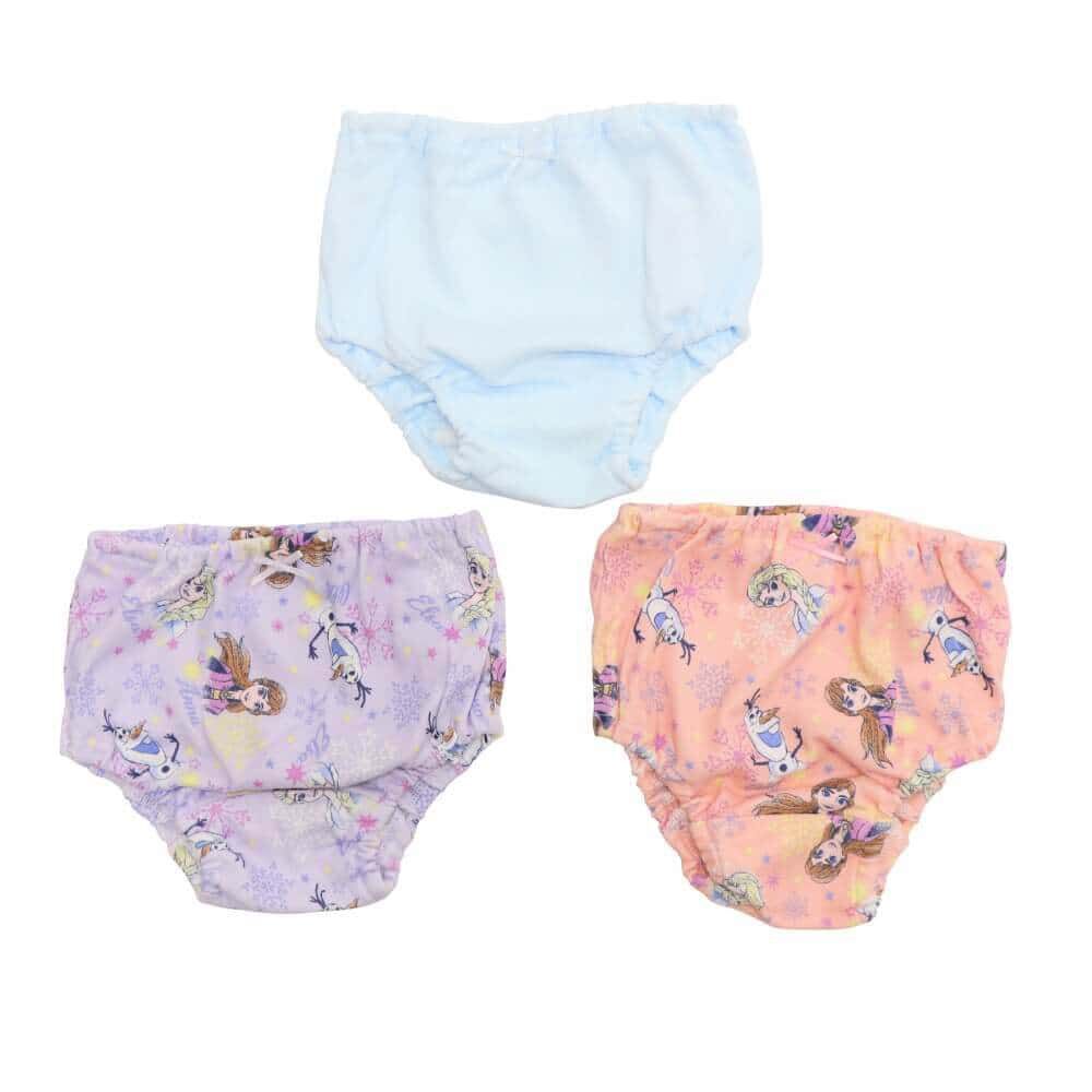 ディズニー アナと雪の女王 ショーツ 3枚組(ライトパステル