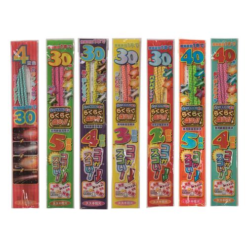 4人で30分遊べる 種類盛りだくさんバラエティー花火(打上花火入り)L 手持ち花火210本【オンライン限定】家庭用花火セット 花火詰め合わせ【メーカー直送】