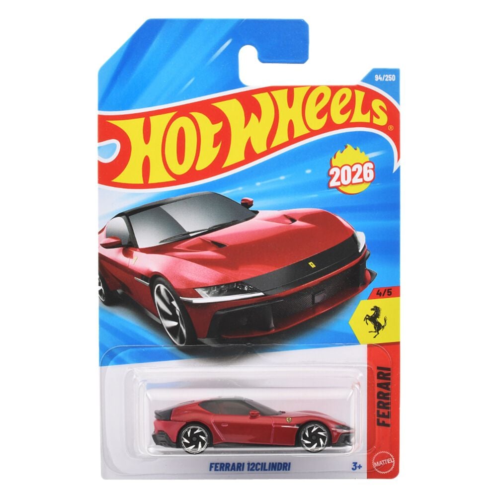 ホットウィール フェラーリ 6台 予約受付商品】ホットウィール ベーシックカー フェラーリ 12
