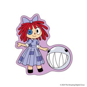 アメイジングデジタルサーカス ミニステッカー（バブル＆ラガタ）