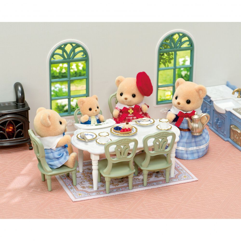 シルバニアファミリー きらめく水辺の赤い屋根のお家 エレガント