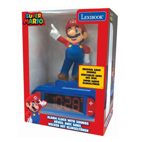 デジタルクロックアラーム マリオ 目覚まし時計