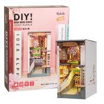 木製立体パズル つくるんです TGB01S 桜さく駅 3D 組立キット インテリア 日本語説明書付き