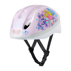 キッズヘルメットS キミとアイドルプリキュア♪（53～57cm）子供用ヘルメット バイク 自転車 ピンク かわいい 女の子 SG基準
