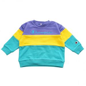 【Champion】長袖切替トレーナー グリーン×130cm ベビーザらス限定