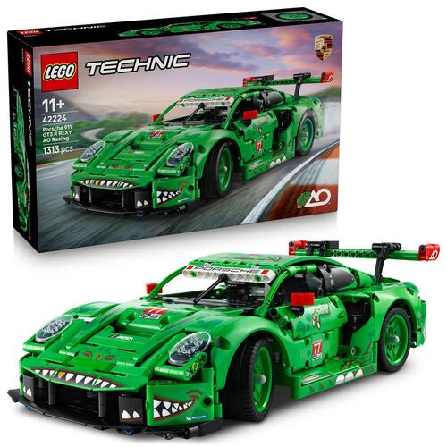 レゴ LEGO テクニック Porsche 911 GT3 R REXY AO Racing Car 42224｜おもちゃ 玩具 誕生日 プレゼント ブロック 11歳 12歳 13歳