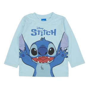 Disney ディズニー スティッチ 長袖Tシャツ 天竺 ライトブルー×95cm ベビーザらス限定