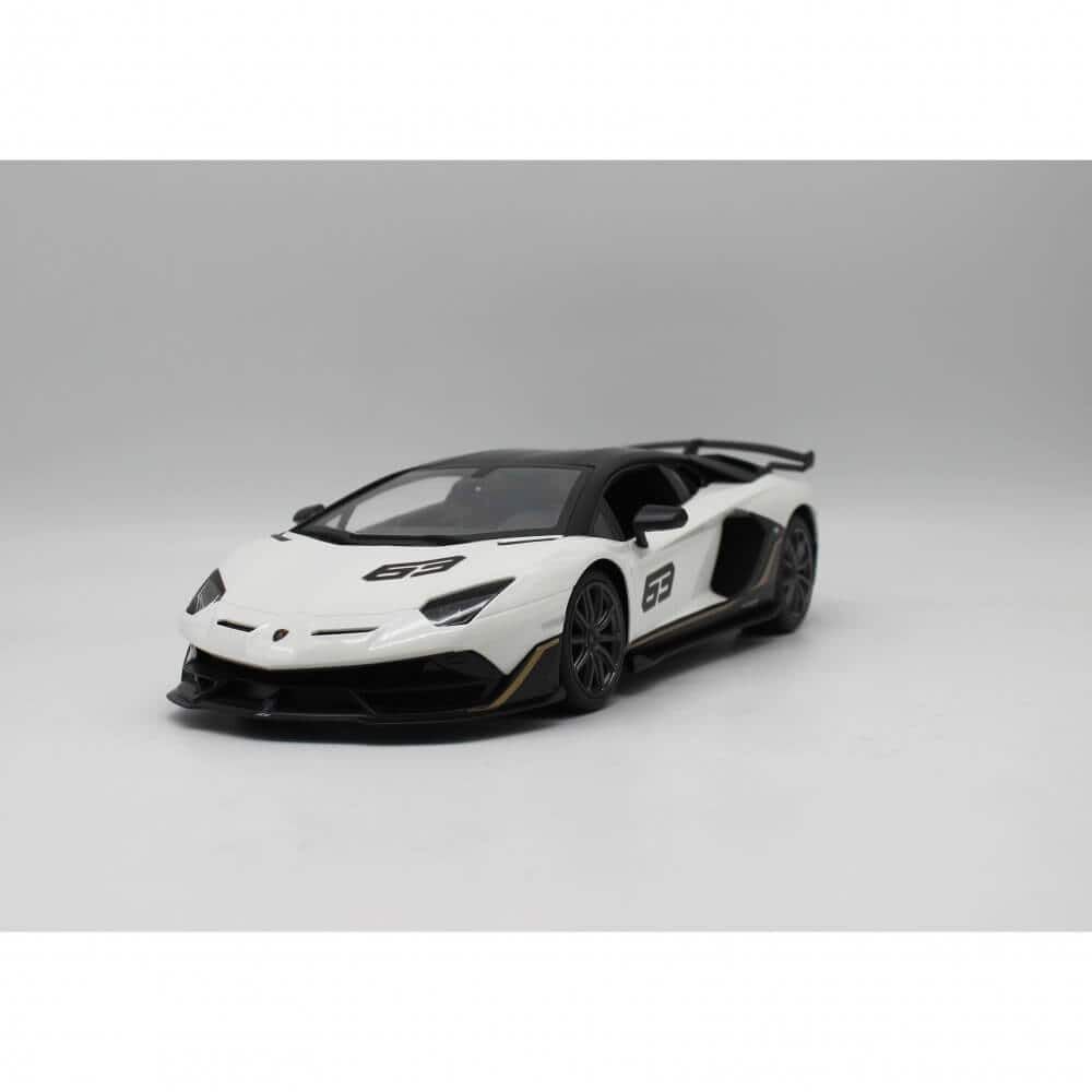 1/14RC ランボルギーニ アヴェンタドール SVJ WHITE 2.4GHZ パワフル