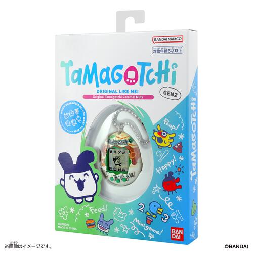 【予約受付商品】Original Tamagotchi オリジナルたまごっち Caramel Nuts キャラメルナッツ【出荷予定日：2026年7月11日】