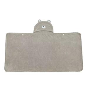 【ブラックフライデー】湯上りタオル クマ ベージュ