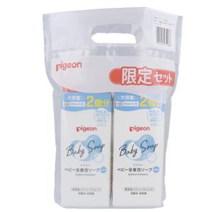 Pigeon ピジョン 全身泡ソープ 詰めかえ用2回分 800ml 2個セット（ベーシックタイプ）
