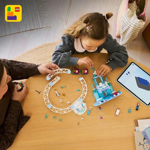 レゴ LEGO ディズニープリンセス エルサのアイスキャッスルとソリの冒険 43281｜おもちゃ 玩具 誕生日 プレゼント ブロック 4歳 5歳 6歳