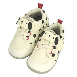 ●ワンベルトシューズ ダルメシアン(ホワイト&times;13.0cm) ベビーザらス限定