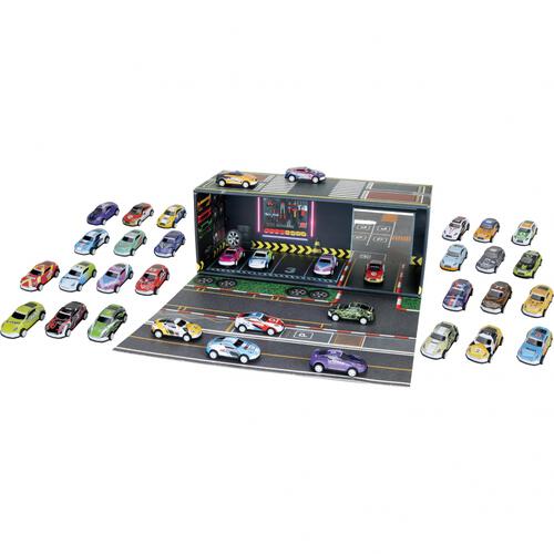 2WAY コンテナプレイセット ミニカー36台付き トイザらス限定 クリスマスプレゼント 3歳 4歳 5歳