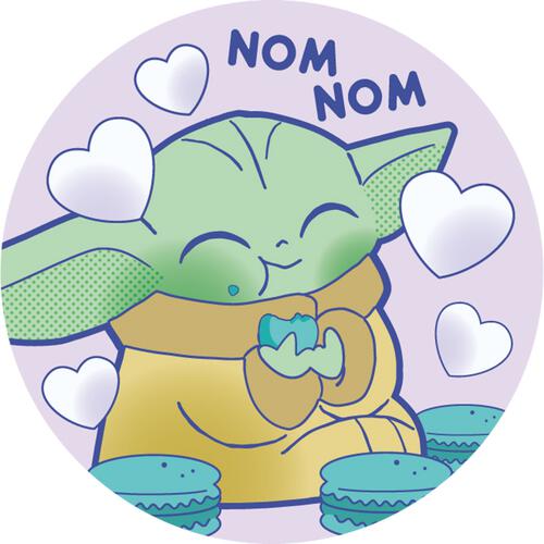 スターウォーズ グローグー ブラインドふわふわ缶バッジ(VOL.2) 全10種【種類ランダム】