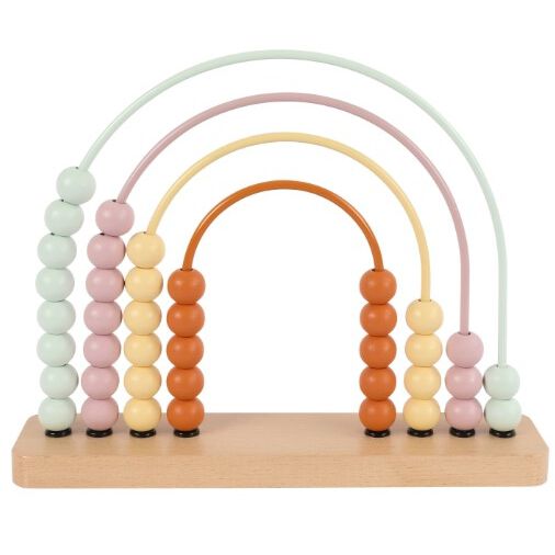 木製レインボーそろばん トイザらス限定 クリスマスプレゼント 2歳 3歳