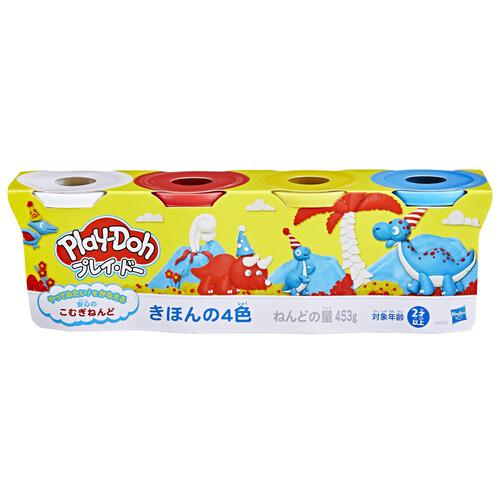 プレイ・ドー きほんの4色