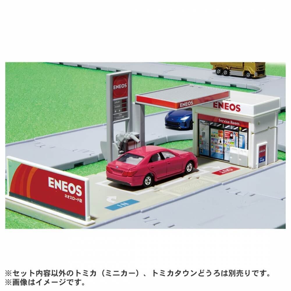 トミカ ガソリンスタンド　ENEOS エネオス　トミカタウン オンライン限定価格】トミカタウン ガソリンスタンド ENEOS | おもちゃ