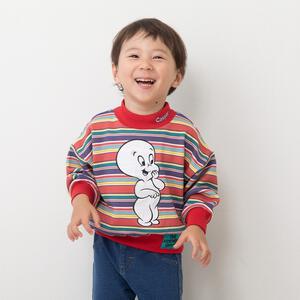 【Universal × chimajiro0730さん】 キャスパー ボーダートレーナー レッド×130cm