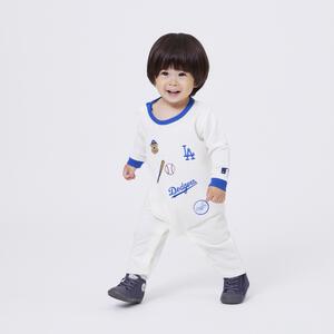 MLB ロンパース ドジャース オフホワイト×80cm ベビーザらス限定