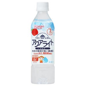 和光堂 ベビーのじかん アクアライトりんご 500ml 【ベビー飲料】【3ヶ月～】