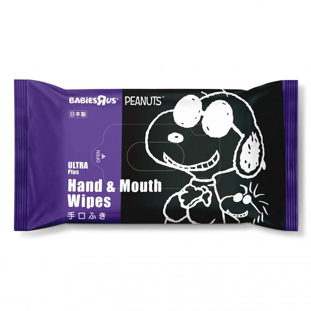 ウルトラプラス スヌーピー 手口ふき 80枚8個パック (JOE COOL
