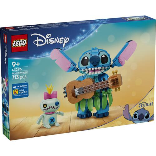 レゴ LEGO ディズニー スティッチ スクランプ おもちゃ 玩具 誕生日 プレゼント ブロック 女の子 男の子 子供 9歳 10歳 11歳 小学生 ディズニー グッズ 動物 生き物 43296 おもちゃ通販の オンラインストア