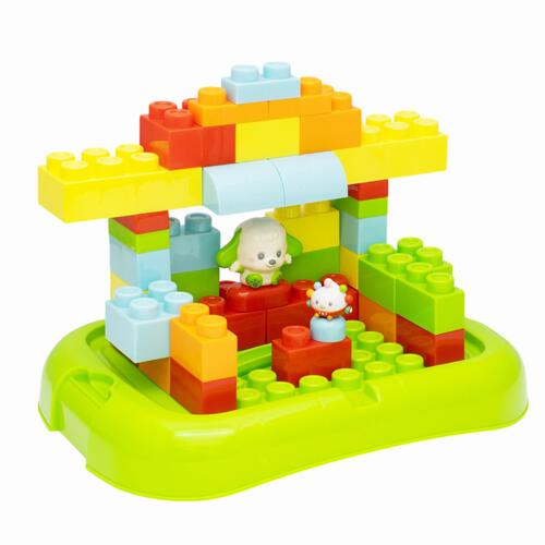 ワンワンとぽぅぽのおおきなブロック(70pcs) トイザらス限定