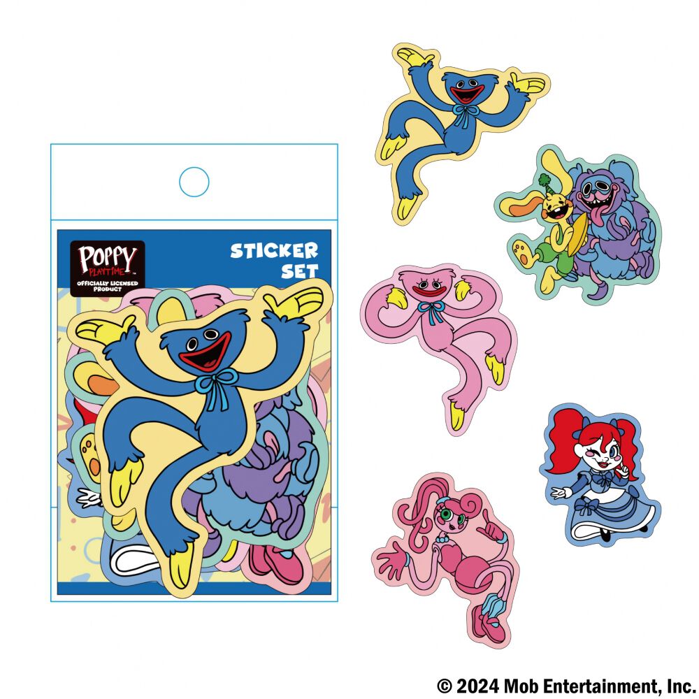 Poppy Playtime ダイカットステッカー A | おもちゃ通販のトイザらス
