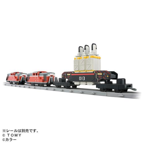 プラレール 『ヱヴァンゲリヲン新劇場版：序』 ネルフ専用鉄道下二子山支線 「ヤシマ作戦」 DD51形＆シキ880形（B2梁）大物車