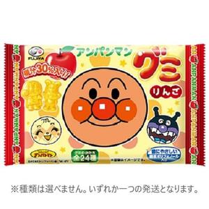 アンパンマン グミ りんご / もも 6粒【種類ランダム】緑茶ポリフェノール お菓子