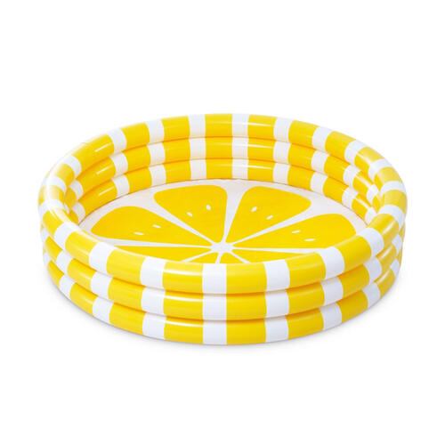 インテックス INTEX ビニールプール レモンプール 147cm  赤ちゃん 小さい 円形 2歳から