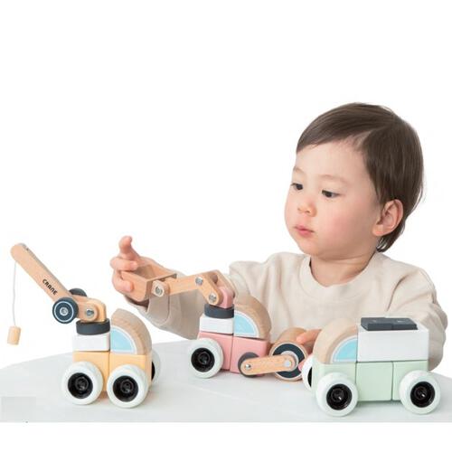 木製DIY建設車両 セット トイザらス限定