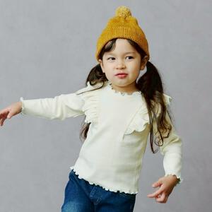 sophitica リブテレコ メローデイリートップス オフホワイト&times;90cm