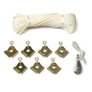 【鯉のぼり】ロープセット 20m（4.0m用）【メーカー直送】