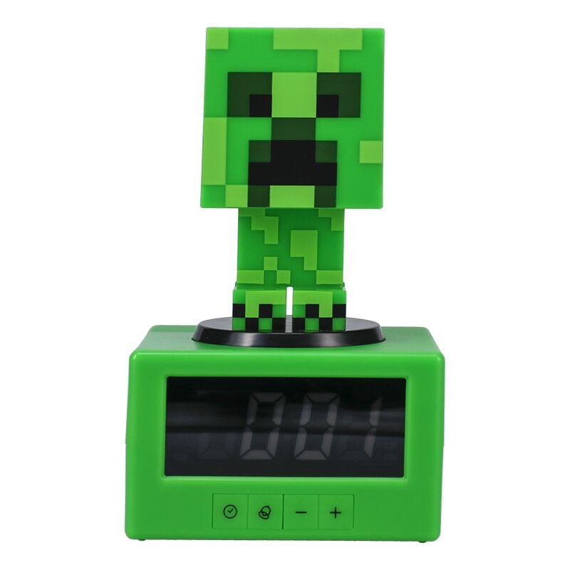 マインクラフト クリーパー目覚まし時計ライト マイクラ おもちゃ