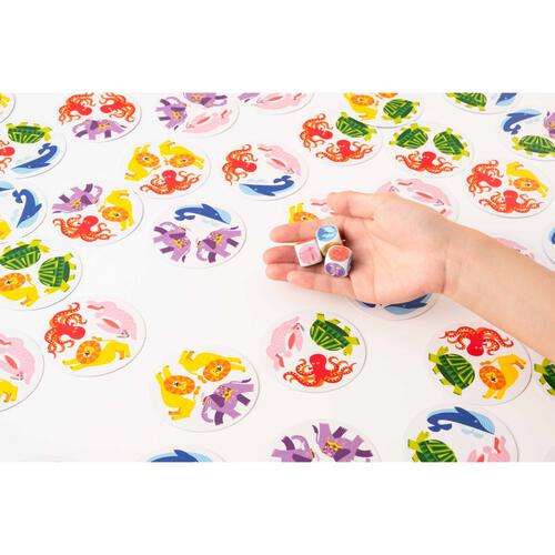 コレクトリオ “でた目の3匹”を集めるスピードゲーム