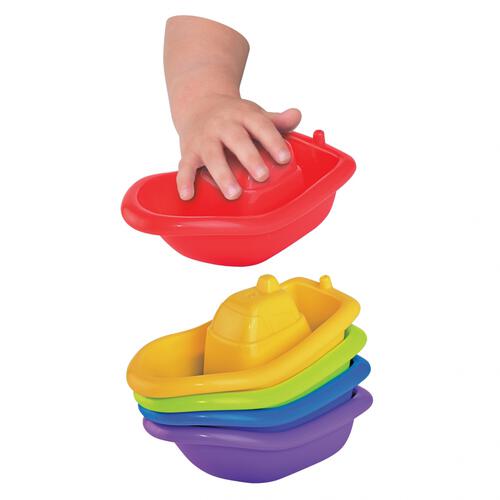 楽しいバスタイム カラフルボート5ピース トイザらス限定 クリスマスプレゼント 1歳 2歳 3歳